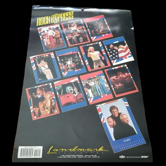 The Who 1990 Calendar - Picture 2 of 3